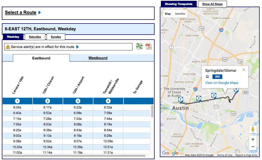 bus-route-6-schedule